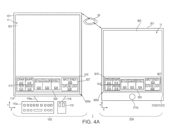 苹果iPad平板新专利曝光 可与多名用户同步协作绘画