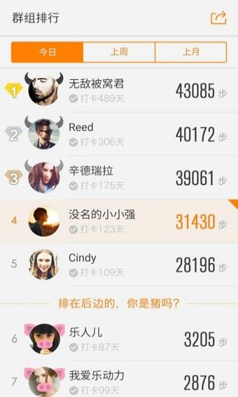 乐动力计步器图3