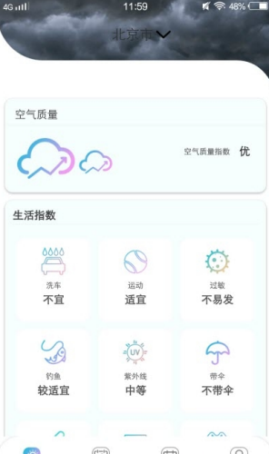 预测万变天气app安卓版图1