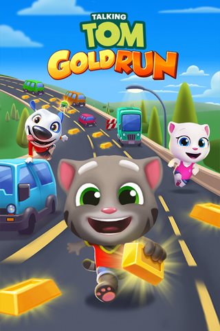 汤姆猫跑酷2最新版(TalkingTomGoldRun2)图1