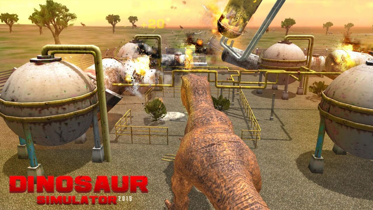 恐龙世界城市破坏(DinoWorld:WildAttack)截图3