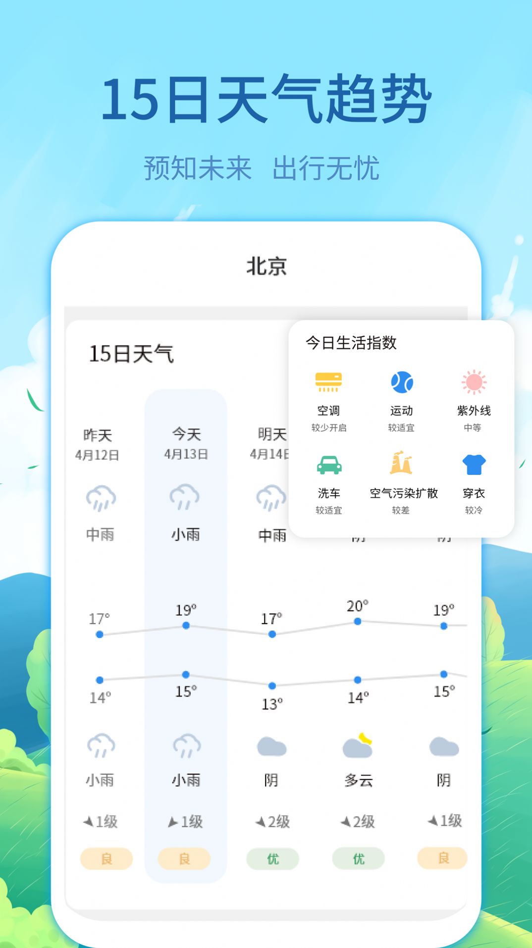 每时天气预报app