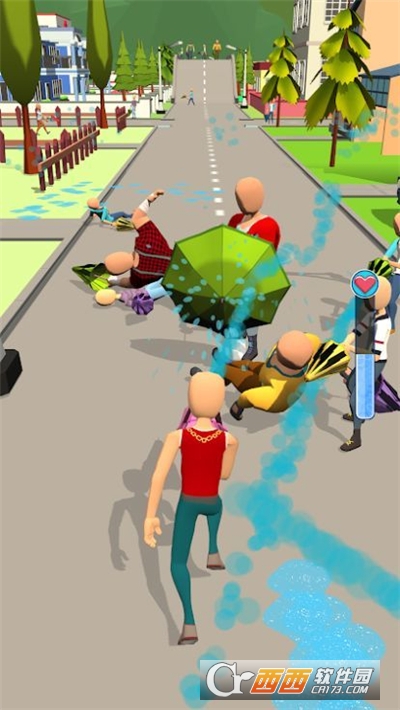 伞射手3D(UmbrellaShooter3D)截图2