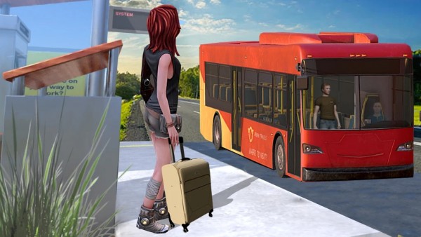 旅游公交车3D图2