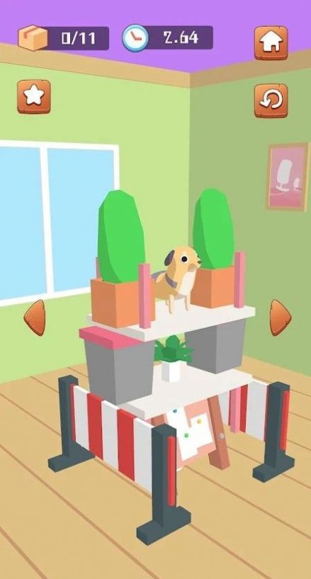 动物叠叠消游戏安卓版（AnimalJenga）图1