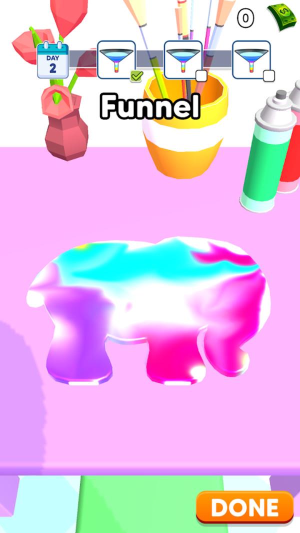 制作艺术品游戏