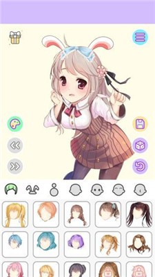动漫萌娘换装图1
