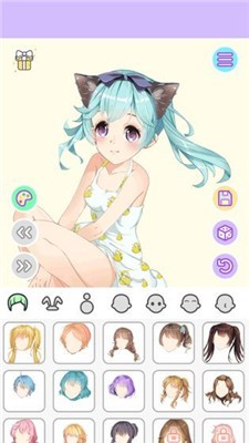 动漫萌娘换装图2