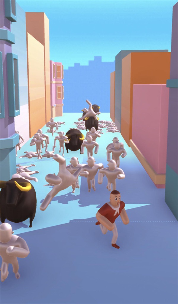 奔跑的公牛图1