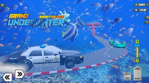 水下汽车比赛图1
