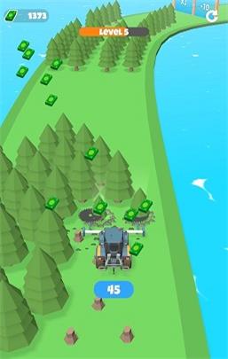 3D伐木车跑图2