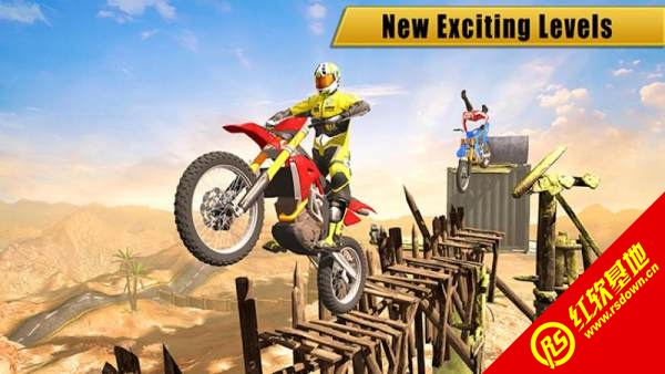 特技摩托车比赛(Stunt Bike Race 3D : Free Motorc)