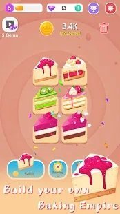 闲置的烘焙大亨免费版(Merge Cake Mania)