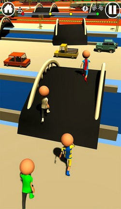 公路冲刺趣味赛3D(RoadRushFunRaceGame3D)截图2