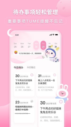 月兔待办随记图2