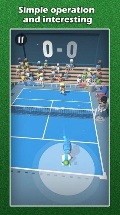 自由挥动网球(Flicks Tennis Free)