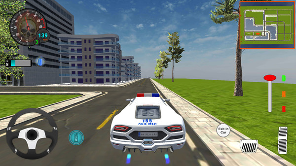 豪华警车模拟器图1