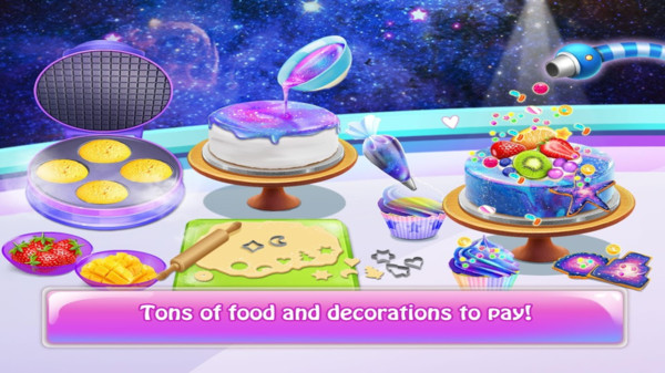 星空甜品制作图1