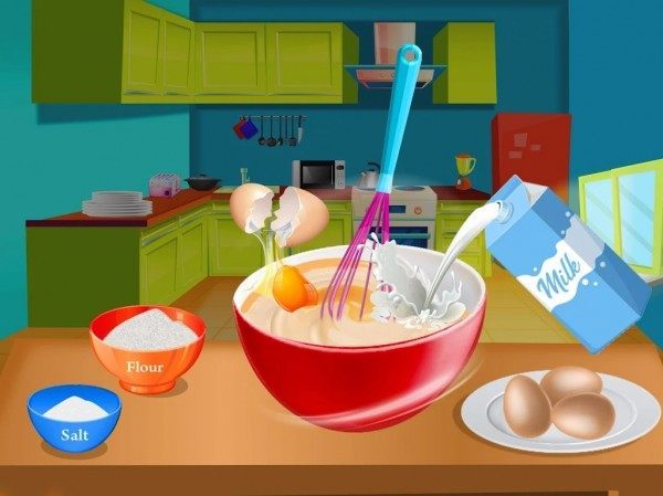 在厨房做意大利面食品图1
