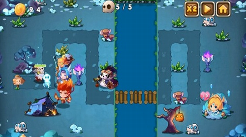 英雄防御幻想内购破解版(HeroesDefense)图1