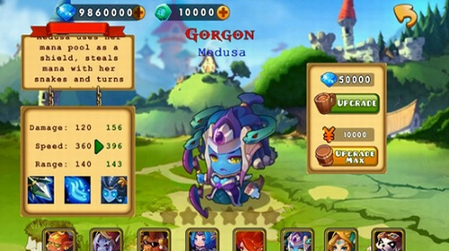 英雄防御幻想内购破解版(HeroesDefense)图3