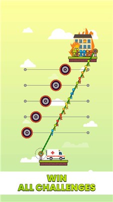 火柴人绳索救援正版图5