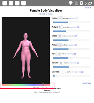 bodyvisualizer身材模拟器