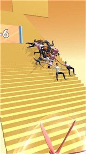 人群楼梯坠落图2