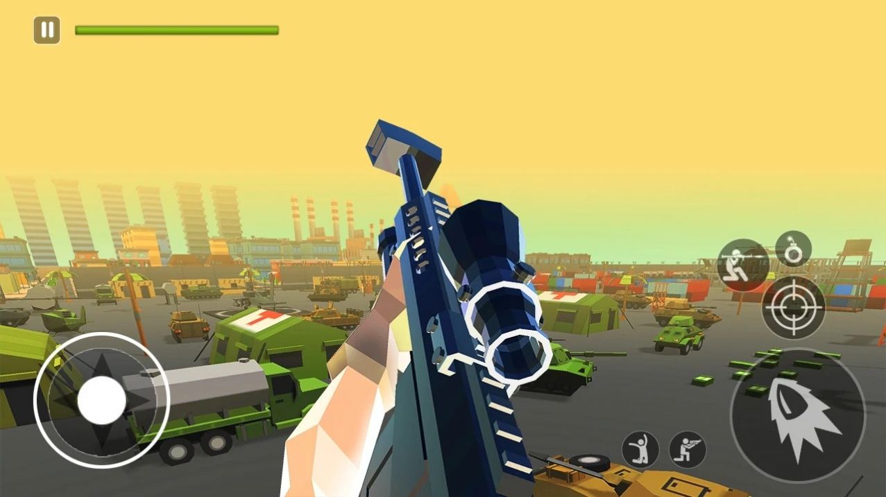 火柴人fps射击游戏(PocketFPSTrigger)图2
