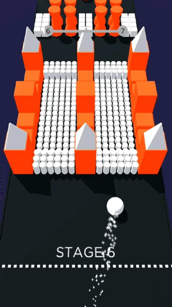 彩色躲避球球3D图4