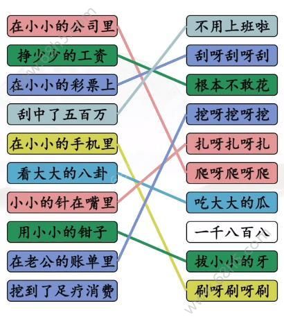 汉字找茬王连线各版本挖呀挖答案 连线挖呀挖通关攻略[多图]图片3