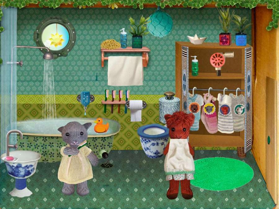 毛绒玩具屋图2