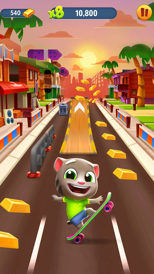 汤姆猫酷跑无限钻石版图2