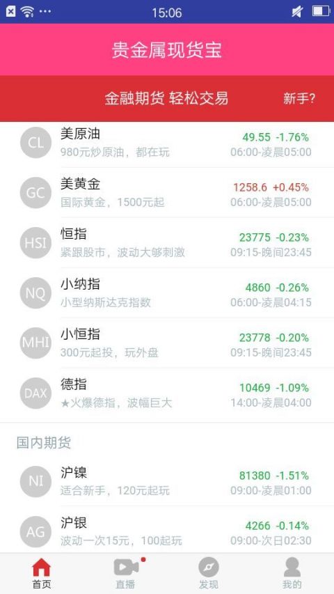 贵金属现货宝手机软件截图3