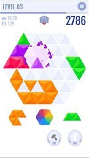 六边形方块拼图图2