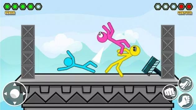 火柴人动漫格斗(StickmanKickFightingGame)截图2