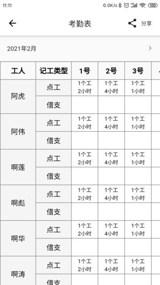 记工软件手机版图1