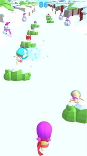 扔雪球大战图2