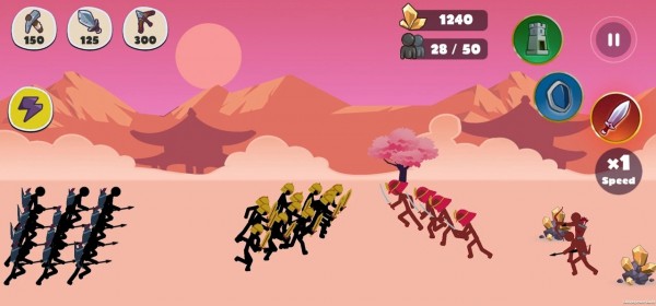 火柴人战争帝国战争(StickmanBattleEmpiresWar)截图2