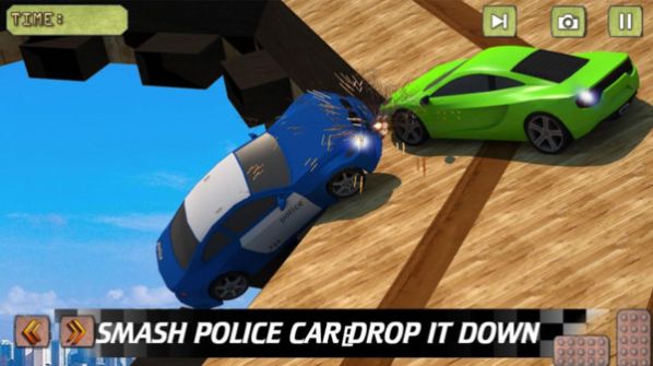 跑车撞击坠落赛图2