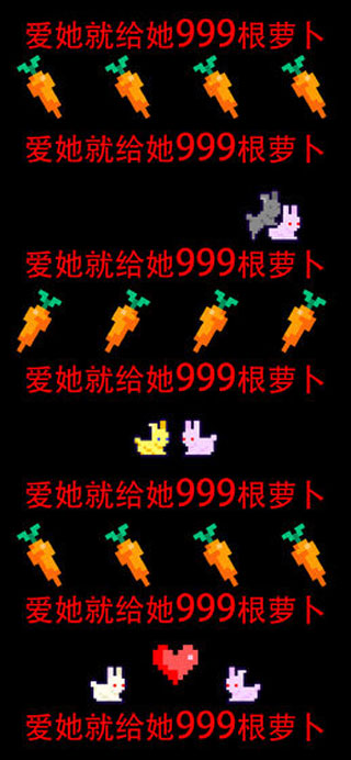 恩爱兔999根萝卜图5