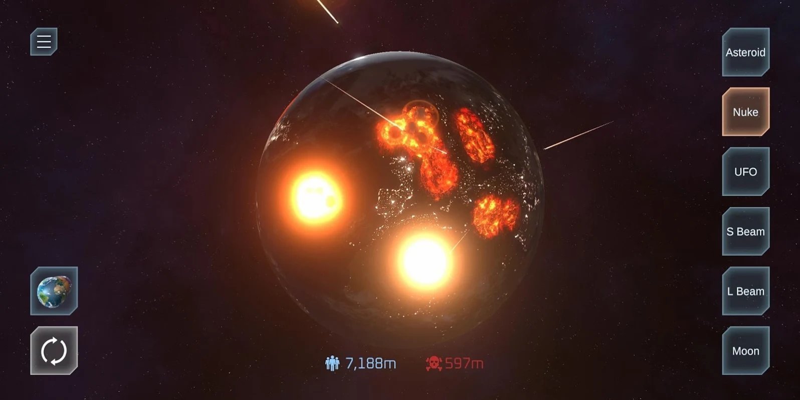 模拟地球爆炸图1