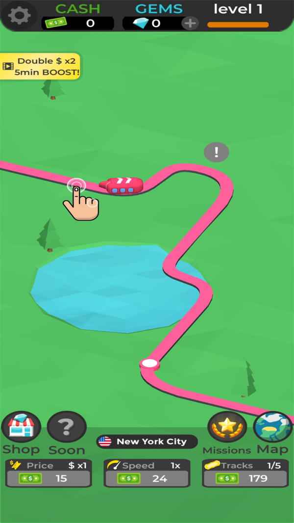 闲置地铁3D图1