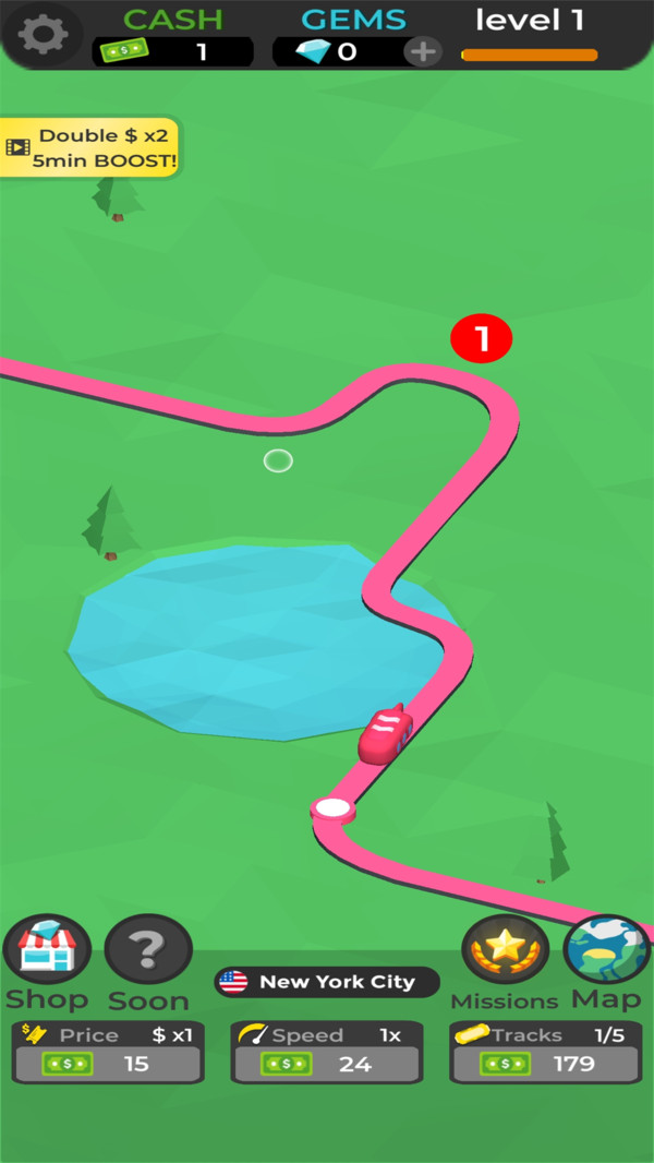 闲置地铁3D图3