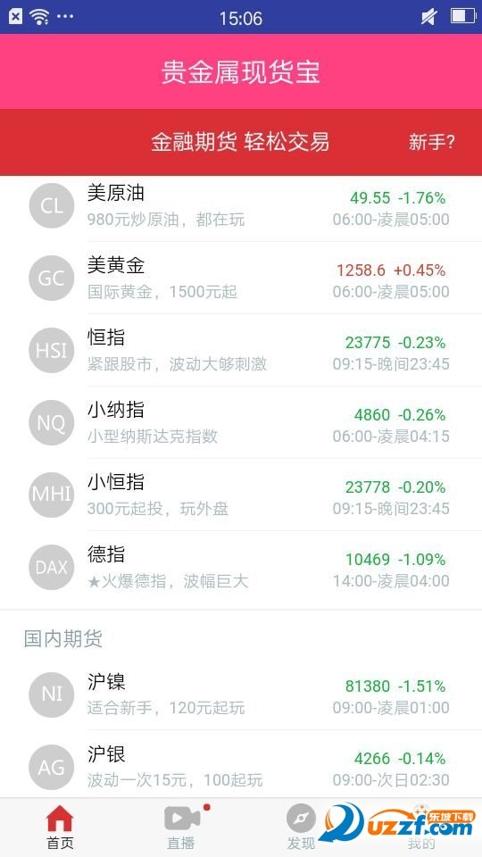 贵金属现货宝截图1