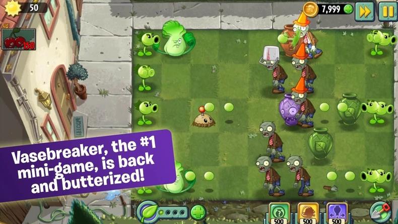 植物大战僵尸花园版（Plants Vs Zombies）