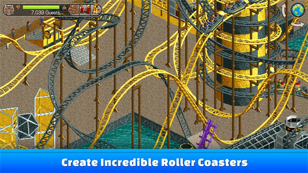 过山车大亨2汉化安卓版(RollerCoasterTycoon)截图4