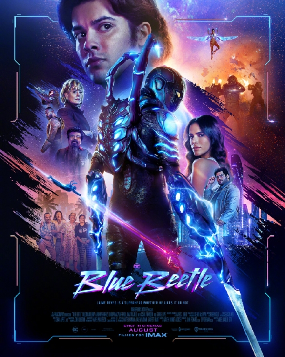 DC超英新片《蓝甲虫》新海报公开 8月正式上映！