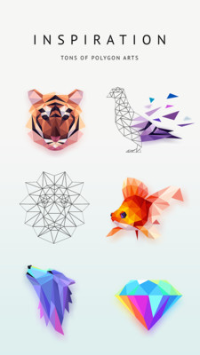 以数色形手游最新版(PolyArt)图3