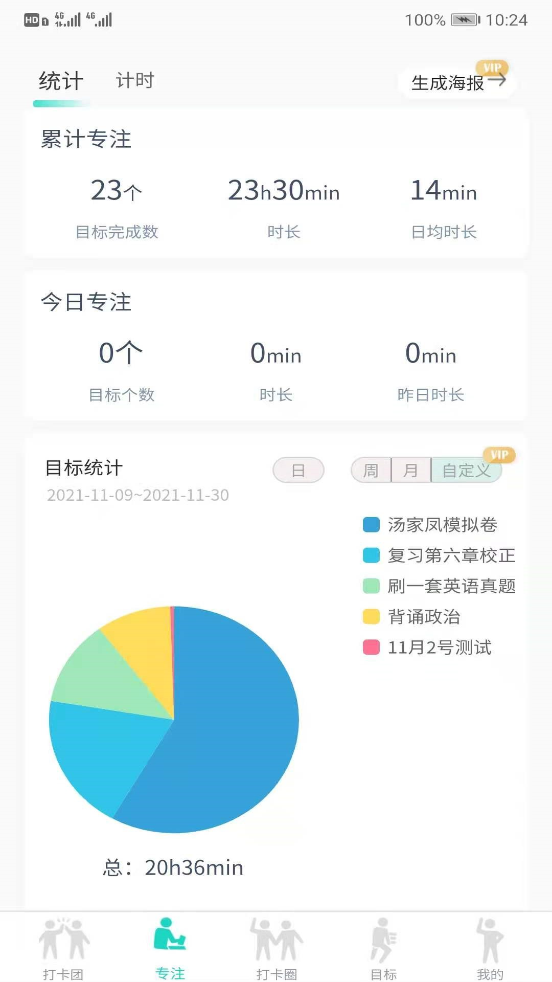 四象限打卡app